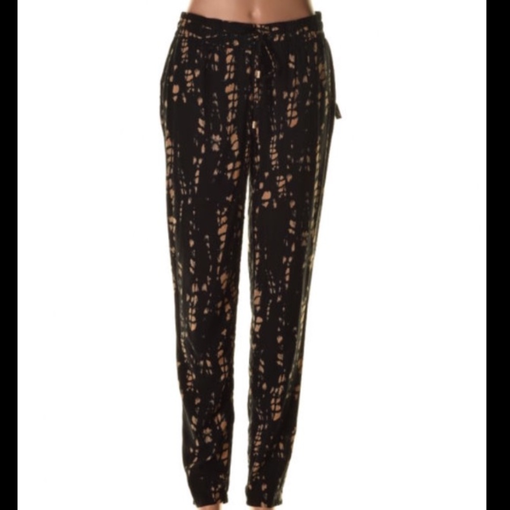 INC black brown jogger pants