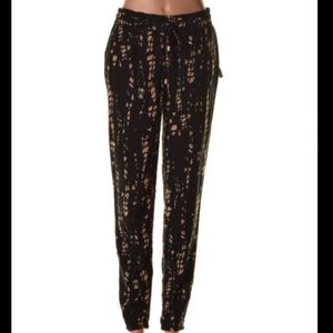 INC black brown jogger pants