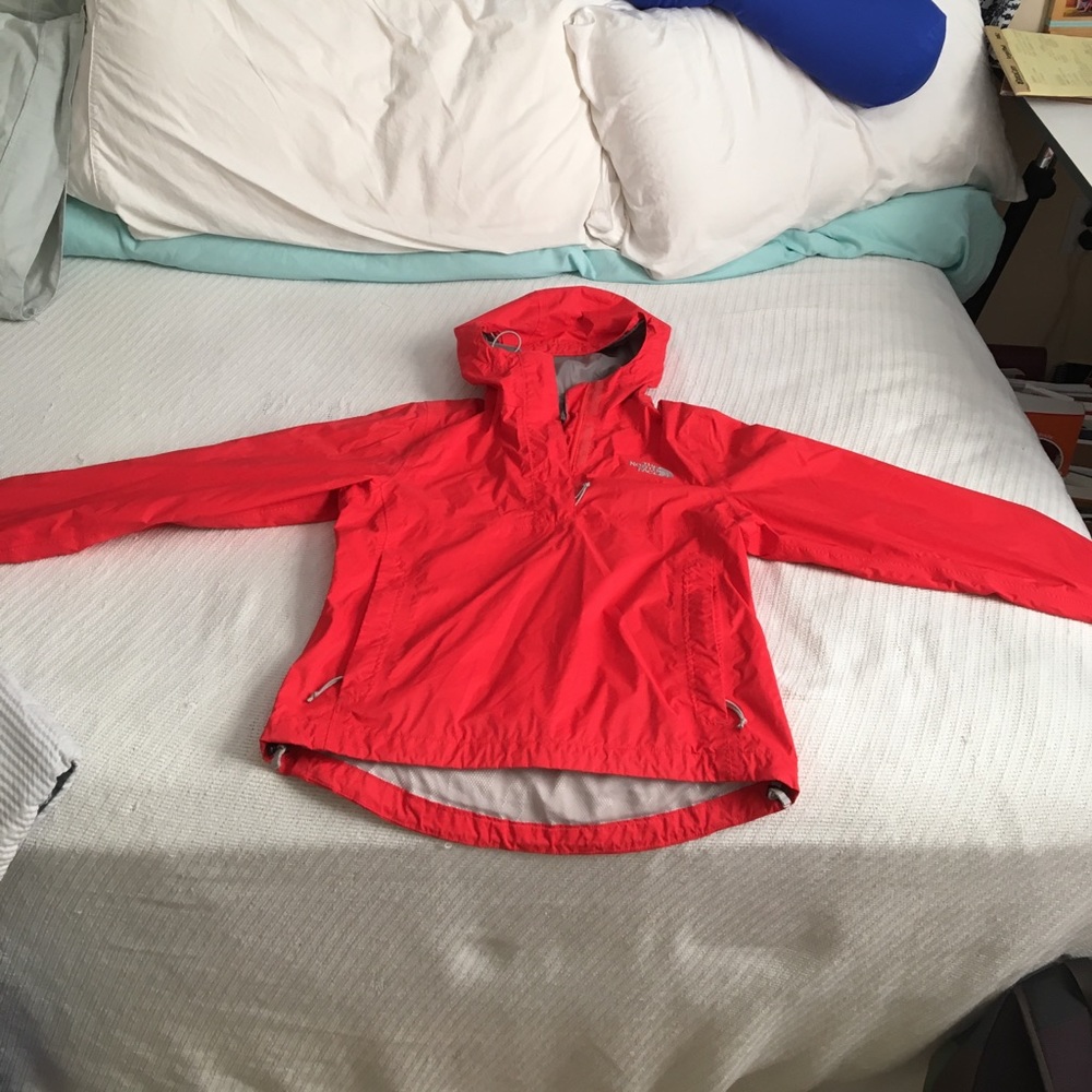 North face raincoat