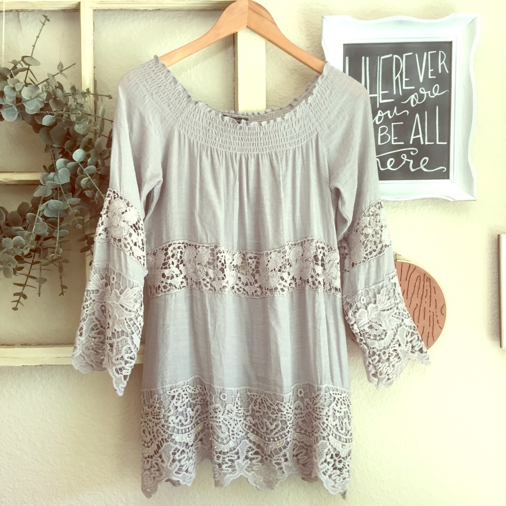 NWT Lace Tunic