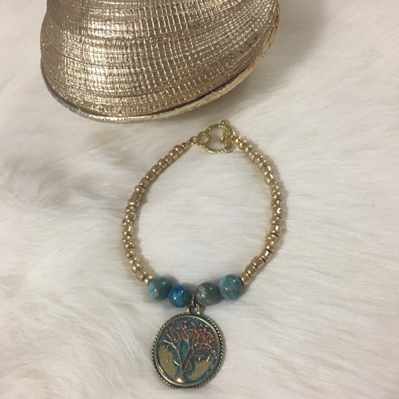 Jewelry - Handmade tree bracelet