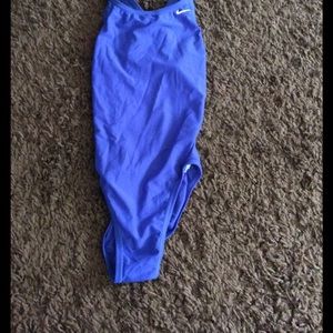 Blue Nike Swimsuit