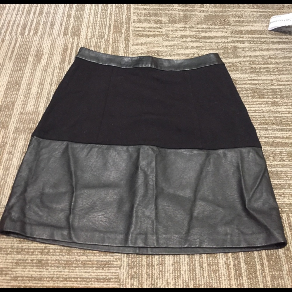The Limited faux leather pencil skirt