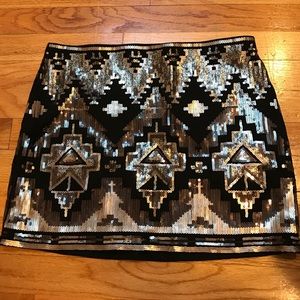 Sequin Skirt
