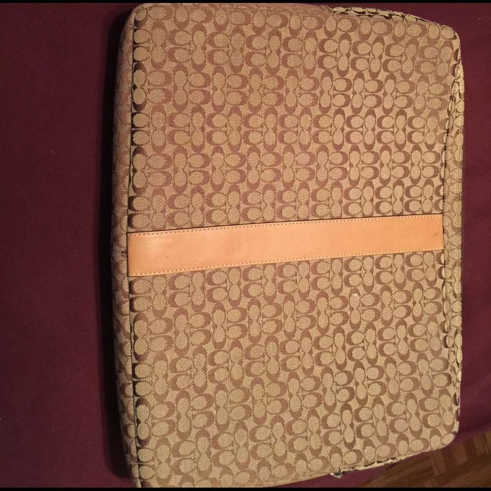 "Coach" Laptop case