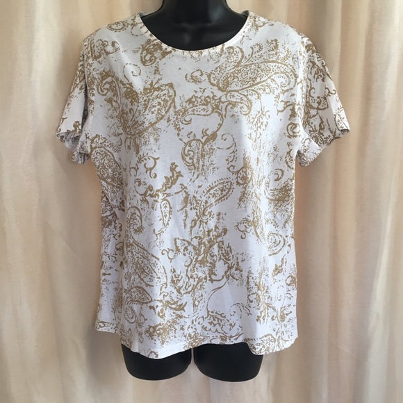 Lauren Ralph Lauren Tops - Lauren Ralph Lauren Design Top 💯% Cotton~Large