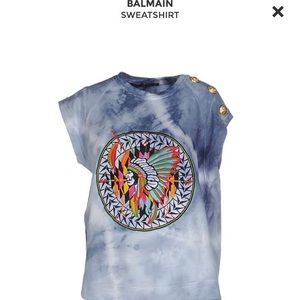 Balmain indian top. Size 38 (medium)