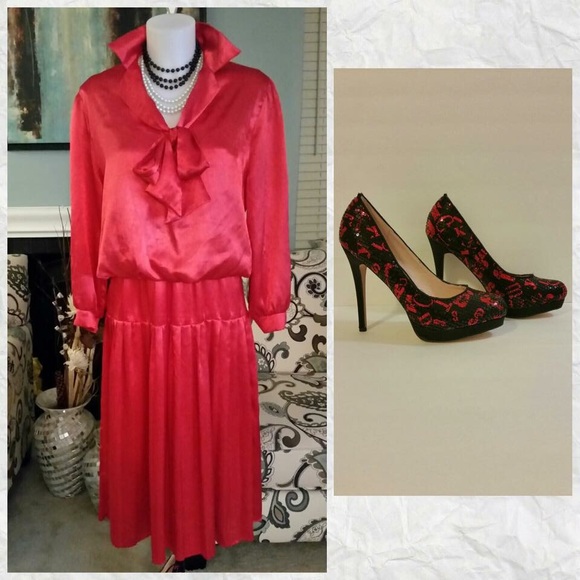 VINTAGE Blake Elizabeth Dress - Picture 1 of 1