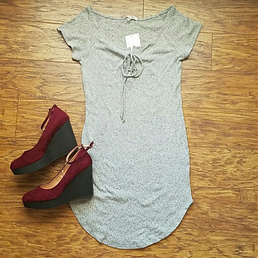 Lightweight sweater dress