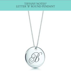 Tiffany Notes B Necklace