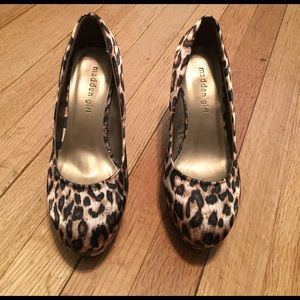 Madden Girl Cheetah Wedges