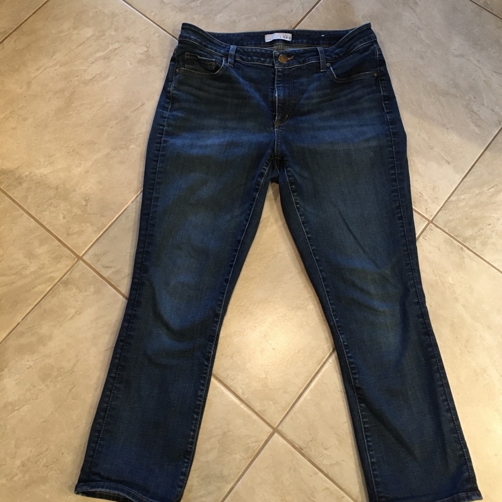 Loft Curvy Kick Crop