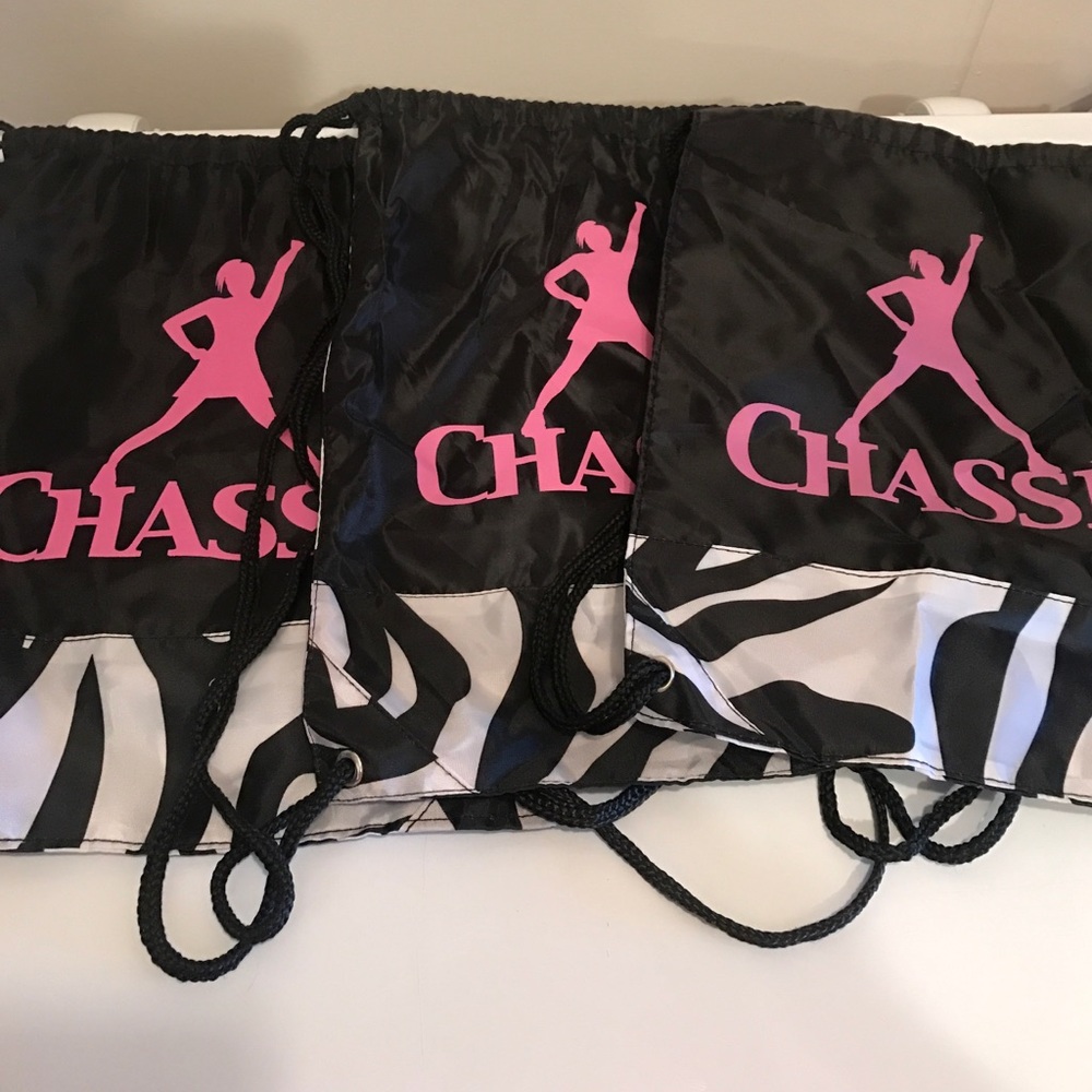 🆕Bundle of 3 Chassé Draw string back packs