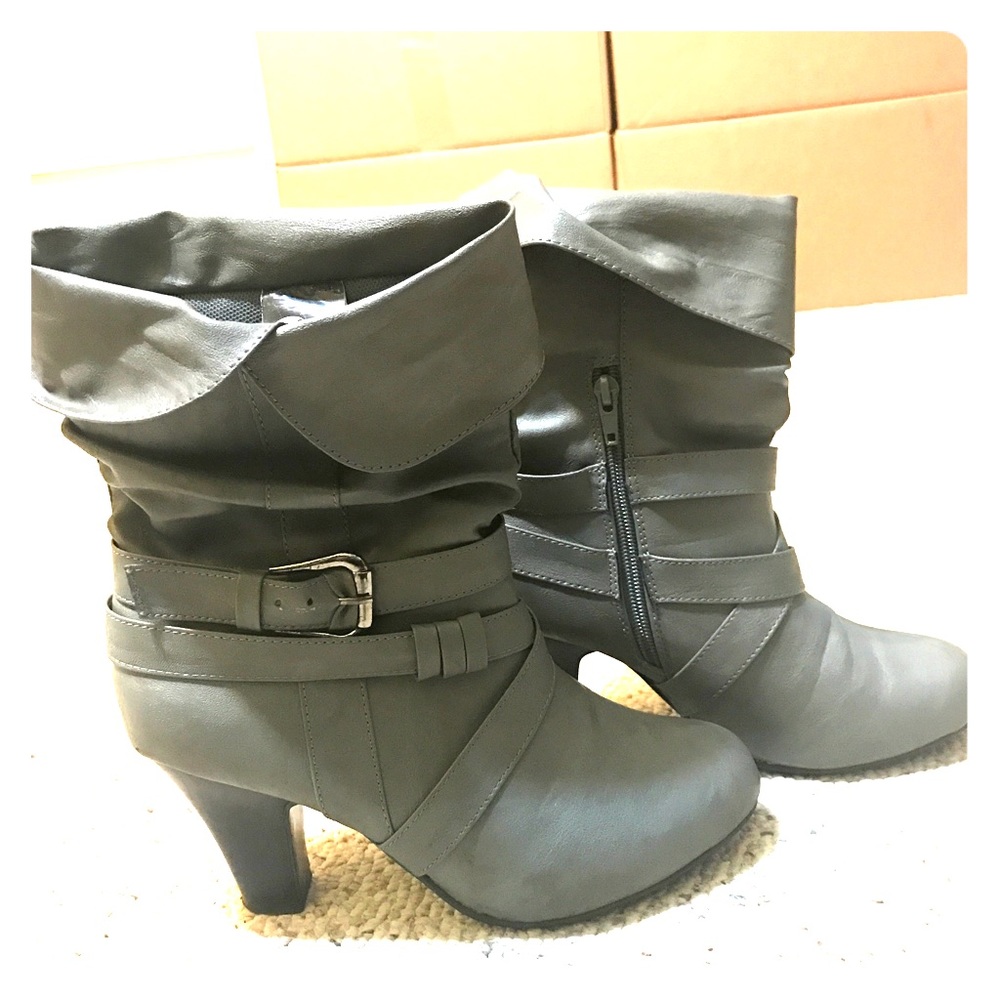 Grey boot
