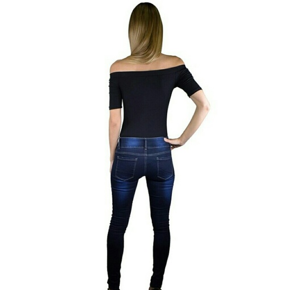 💓Staple Wardrobe Piece💐Black Bodysuit💓 - Picture 2 of 4