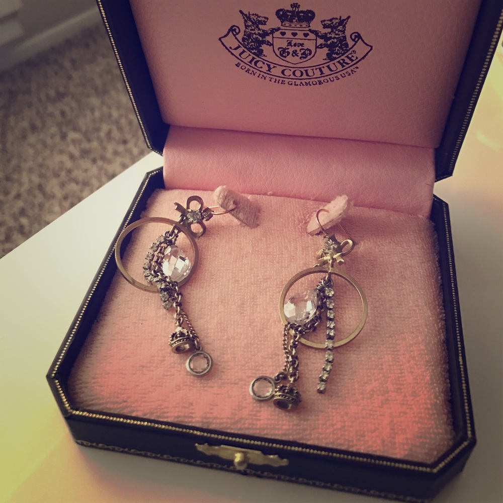 Juicy Couture earrings