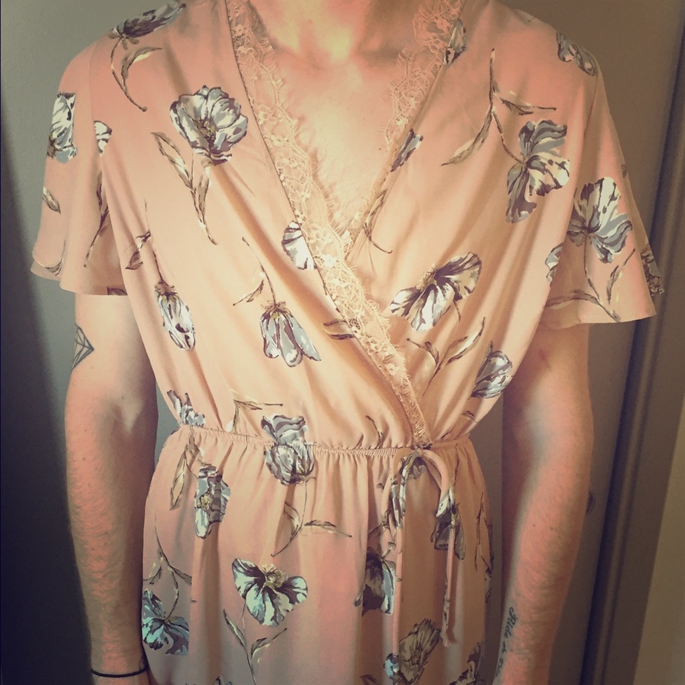 Vintage floral dress