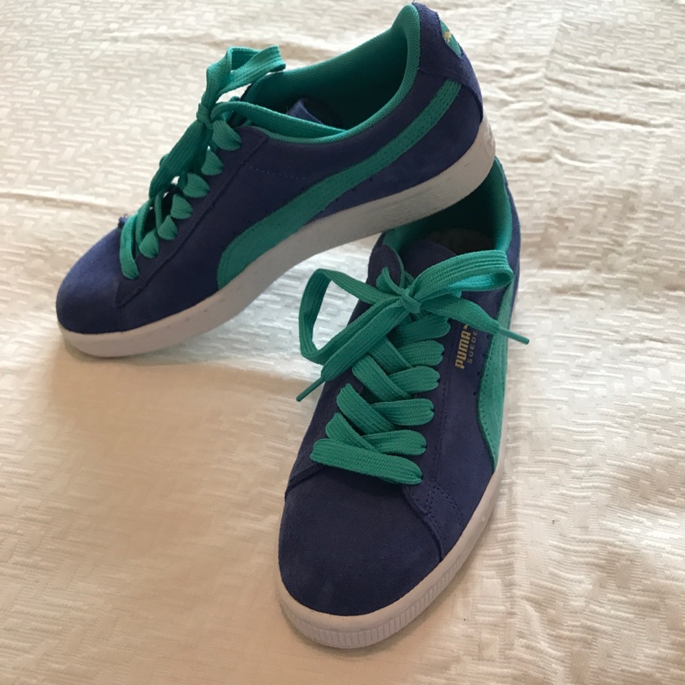 Puma suede sneakers