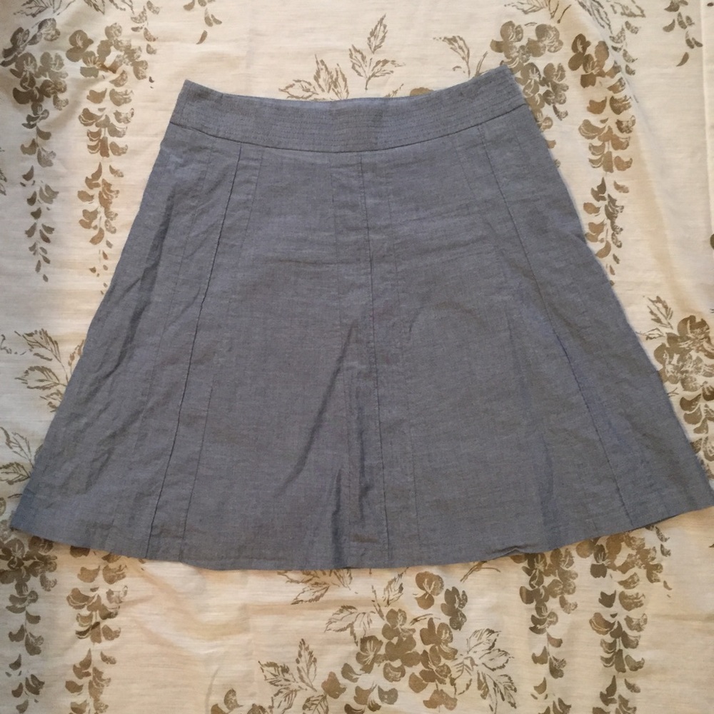 Limited Chambray Skirt