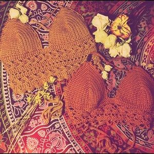 Hand made crochet tops🌿