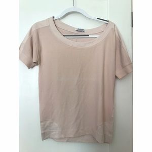 Lacoste light pink top