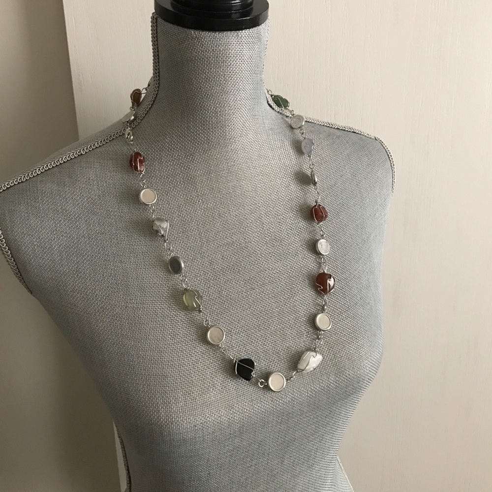 Stone necklace