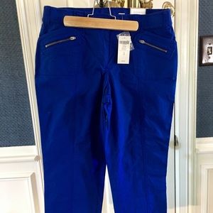 Chico royal blue Capri pants
