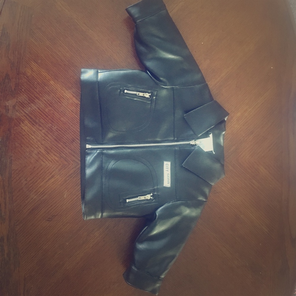 Leather jacket