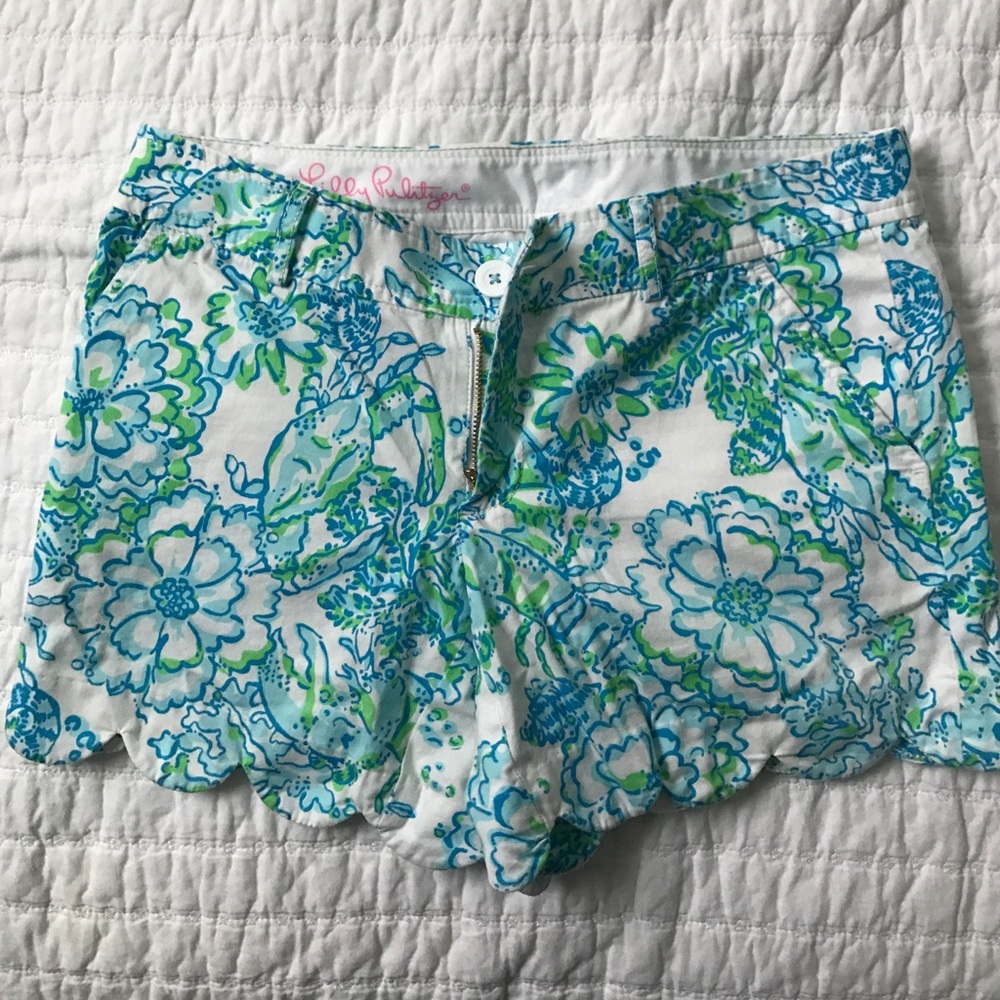 EUC Lilly Pulitzer Buttercup shorts