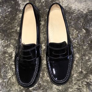 ✨Black Patent Leather Cole Haan Loafers✨