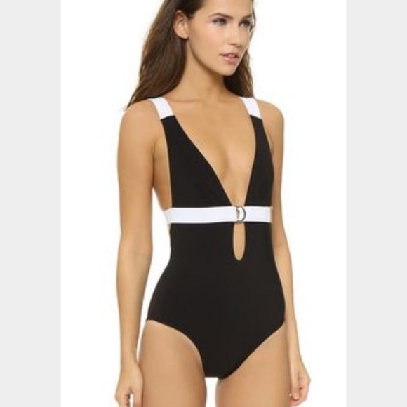 Karla Colletto - Strappy V Neck Maillot - NWT