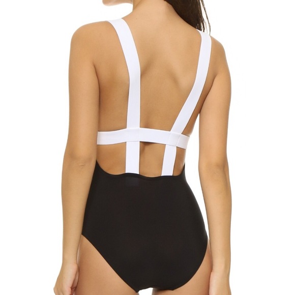 Karla Colletto - Strappy V Neck Maillot - NWT