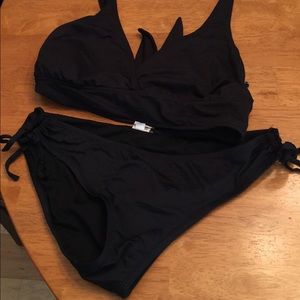 Black bathing suit