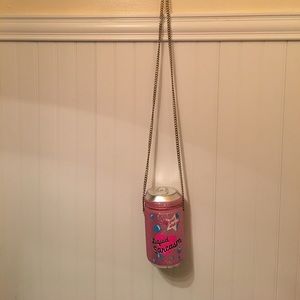 Skinny dip London bag shaped like a can.NWOT