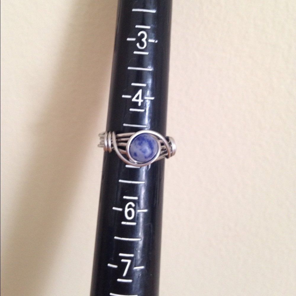 Wire wrapped ring