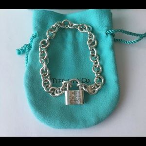 Tiffany & Co. 1837 Padlock Bracelet