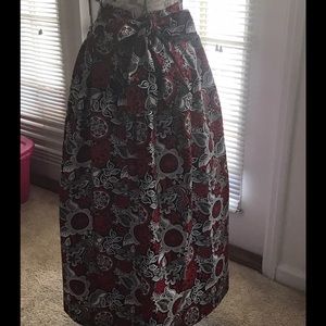 High waist skirt with Bow