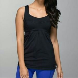 Perfect Lululemon Tame Me Tank ✨ Black Size 6