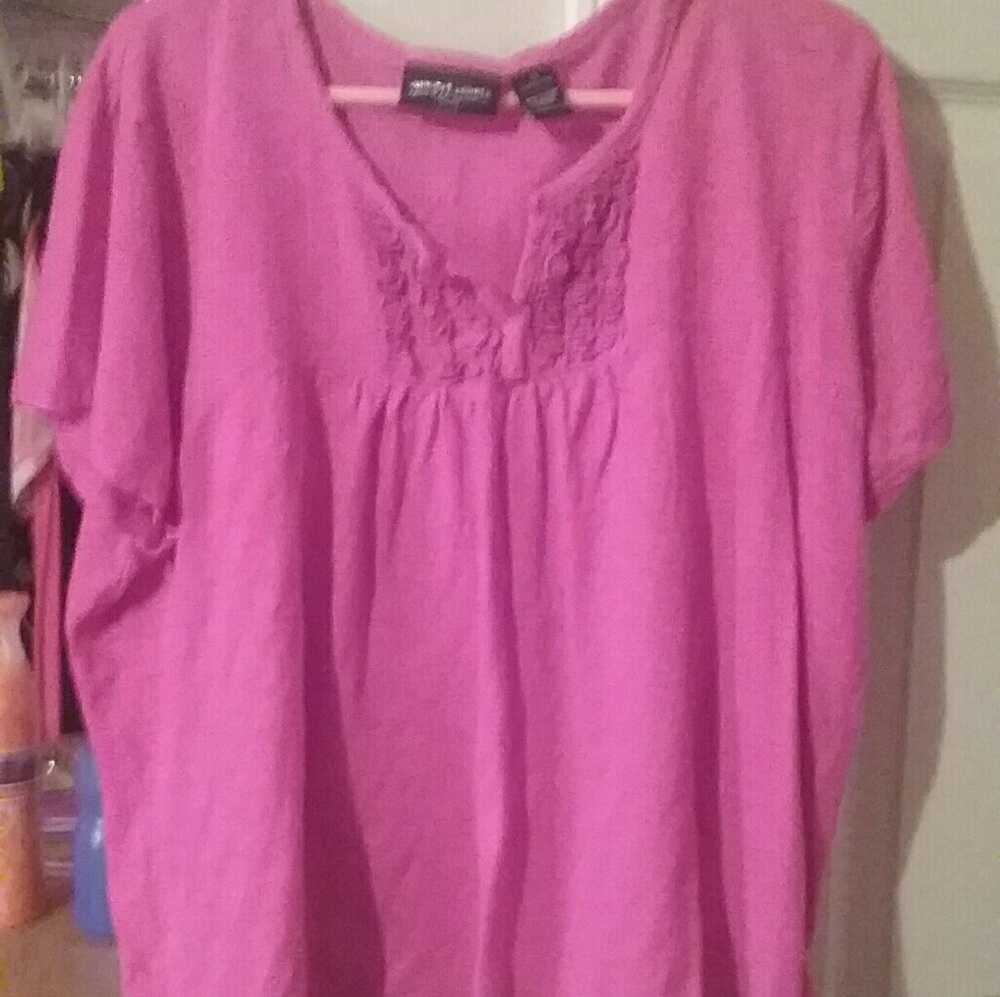 Pink blouse
