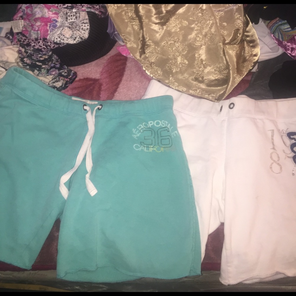 aeropostale sweat shorts