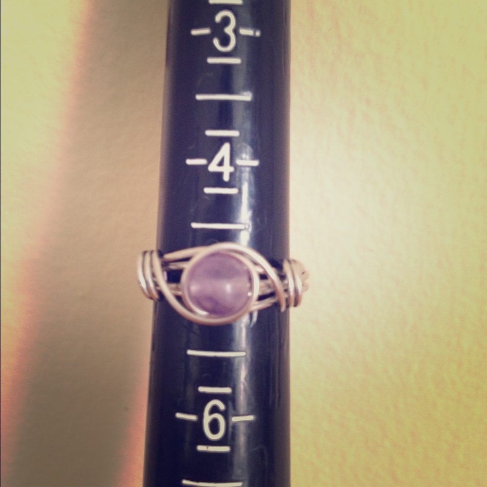 Wire wrapped ring