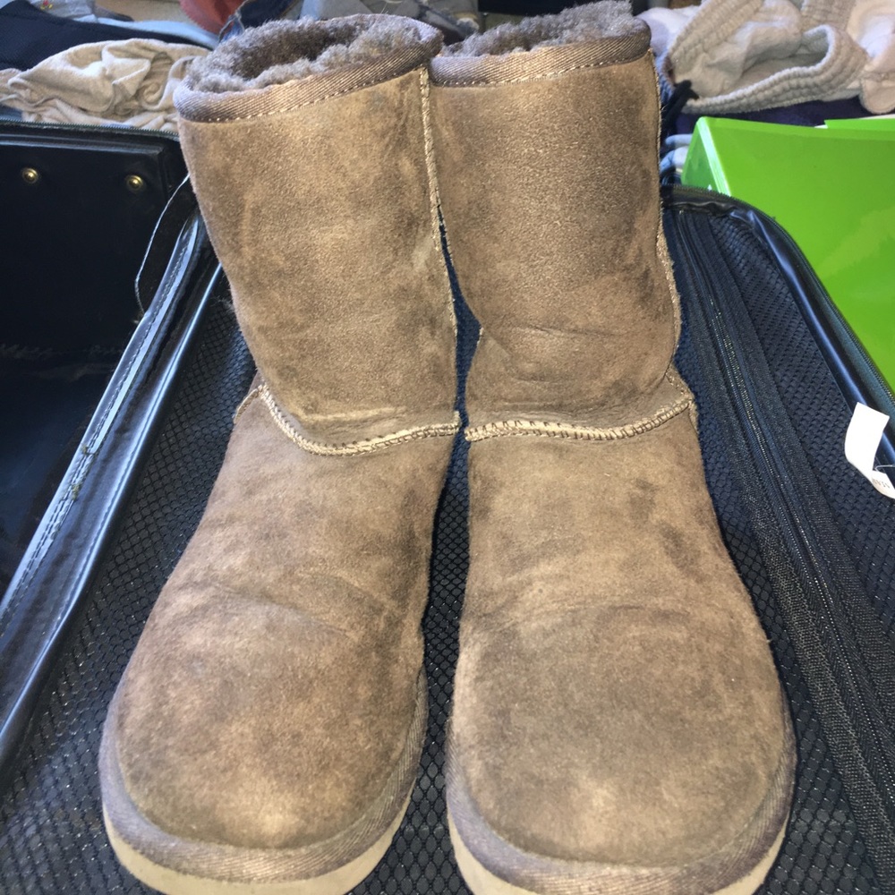 Classic short UGG in chocolate