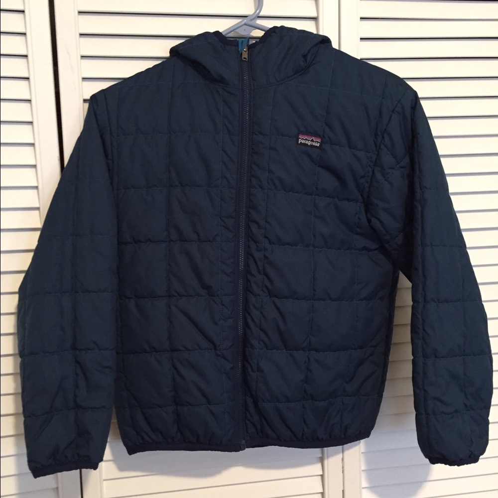 Patagonia girls large (reversible) coat