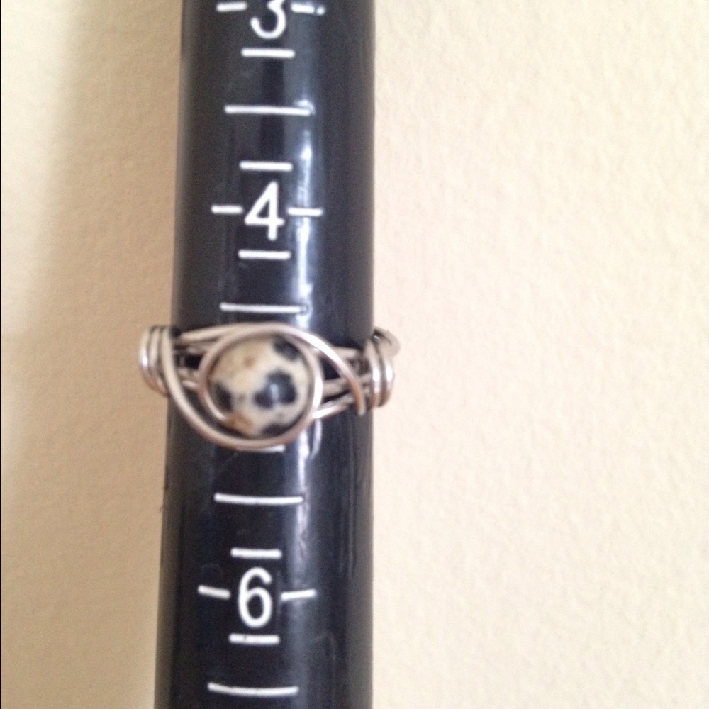 Wire wrapped ring