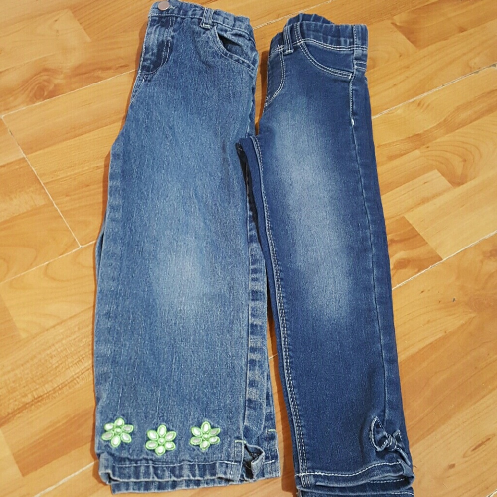 Girls jeans and jeggings