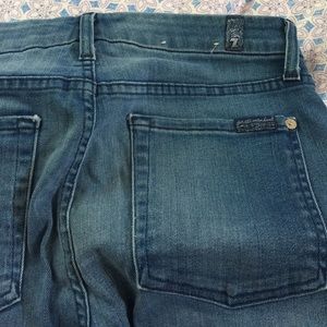7 for all Mankind 30 "the ankle skinny"