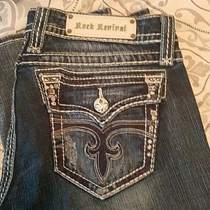 Rock Revival Angie Boot Jeans