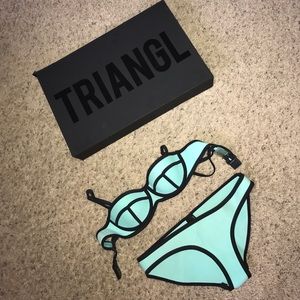Authentic triangl neoprene bikini