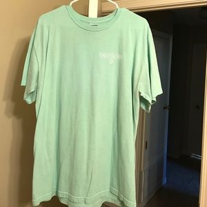 Light blue forever southern tee shirt