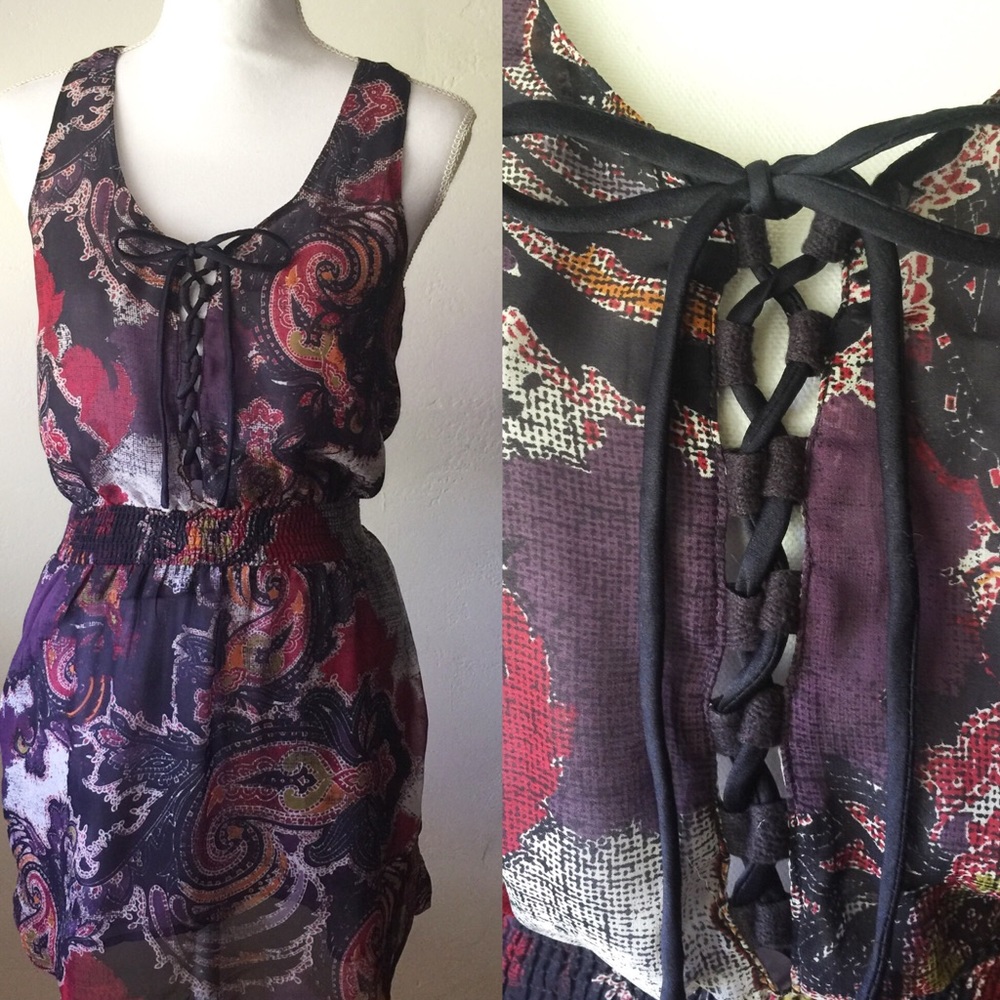 Free People Purple Sleeveless Dress (FINAL PRICE)